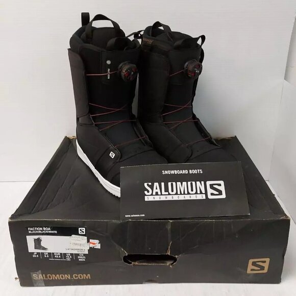 (N88193-1) Salomon Faction Boa Snowboard Boots - Picture 1 of 16